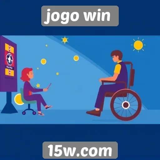 Navegação e acessibilidade no site Jogo Win